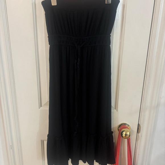 forever 21 tube strapless black stretchy dress - Picture 6 of 6